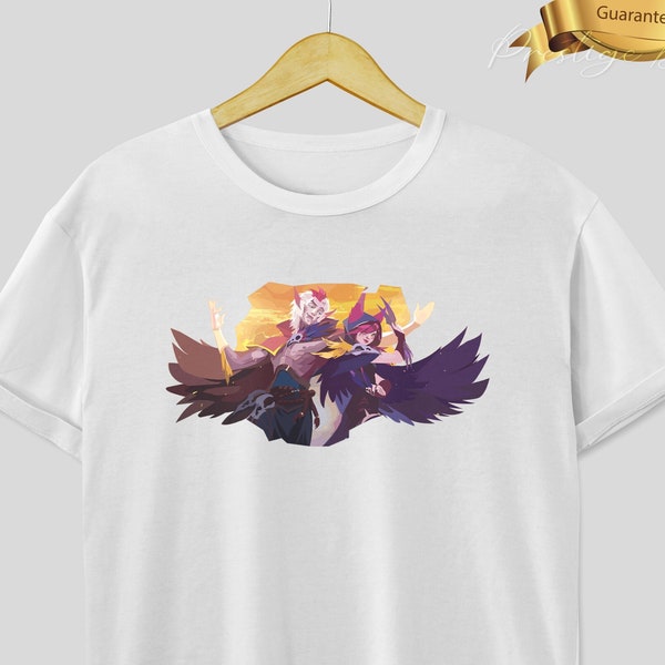 Xayah T Shirt, xayah and rakan, xayah build, xayah runes, rakan and xayah, xayah cosplay, xayah star guardian, xayah emotes, rakan cosplay