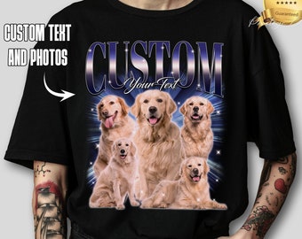 Custom Bootleg Rap Tee, pet custom t shirt, custom bootleg shirt, husband christmas gift, custom your own bootleg shirt, pet shirt custom