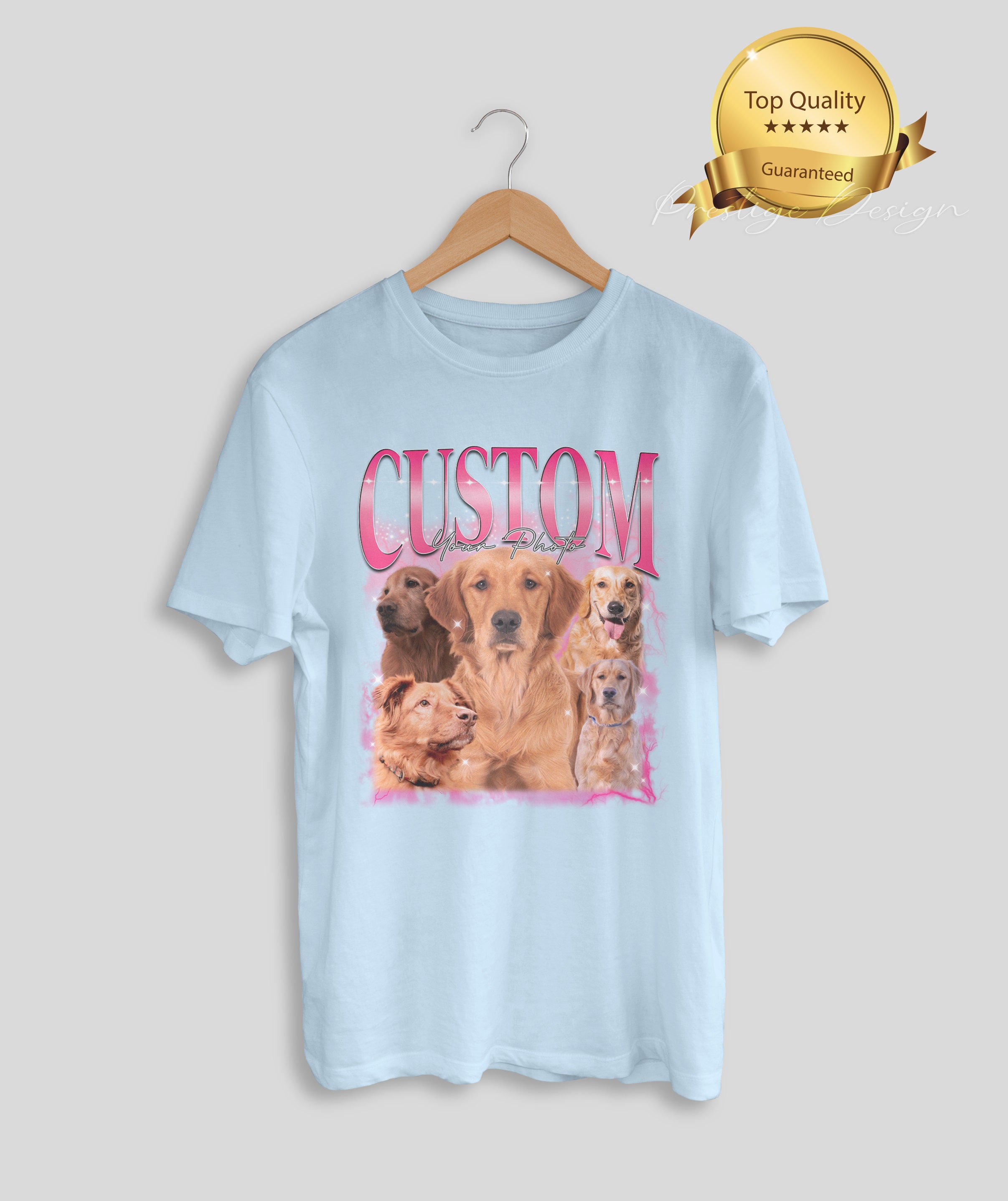 Custom Bootleg Rap Tee, pet custom t shirt, custom bootleg shirt