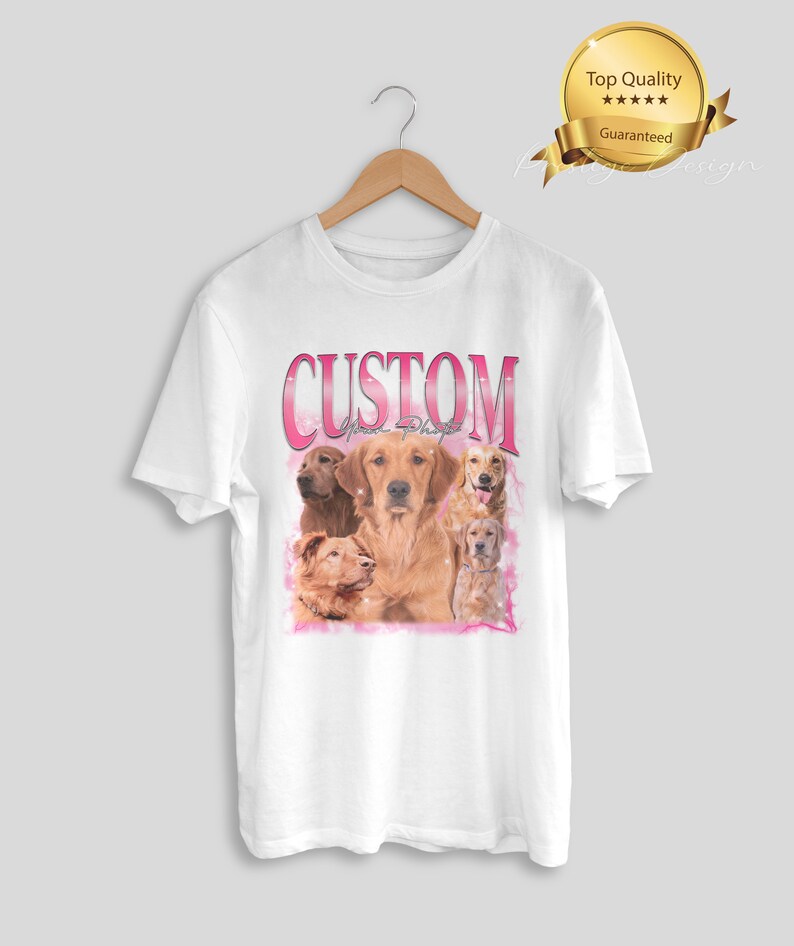 Camiseta Bootleg Rap personalizada, camiseta personalizada para mascotas, camisa pirata personalizada, regalo de Navidad para marido, camisa para mascotas personalizada, personaliza tu propia camisa pirata imagen 4