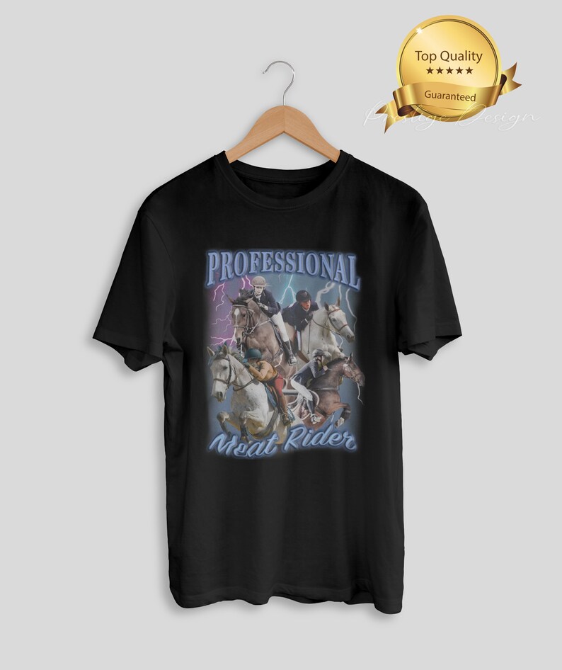Professional Meat Rider Shirt, Shitpost Shirt, Oddly Name Shirt, Guy