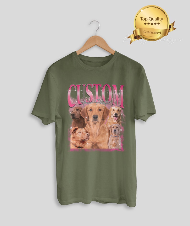 Camiseta Bootleg Rap personalizada, camiseta personalizada para mascotas, camisa pirata personalizada, regalo de Navidad para marido, camisa para mascotas personalizada, personaliza tu propia camisa pirata imagen 6