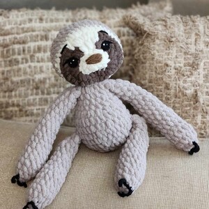 Crochet Sloth stuffed animal