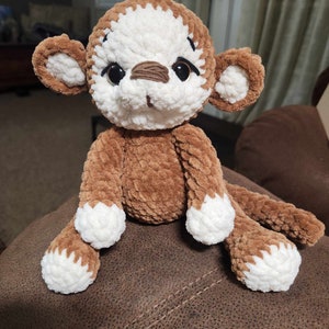 Crochet Monkey stuffed animal