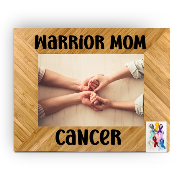 Cancer Mom, Child Cancer Picture Frame, Family love, Mom,  Parental Guidance Frame, Mother's Guidance, gift for Mommy