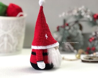 Crochet Holiday Gnome Pattern Christmas tree gnome, Amigurumi gnome pattern, Christmas gnome, Winter crochet gnomes, Christmas pattern