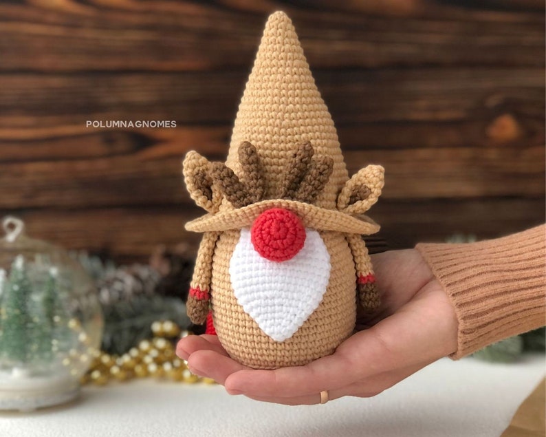 Amigurumi Gnomes PDF Crochet Pattern Bundle Instant Download 3IN1 Set for DIY Craft Enthusiasts, Unique Handmade Gift Idea image 5