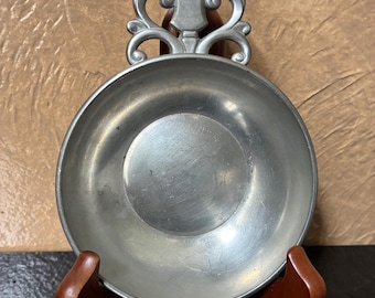 Vintage Royal Holland Daalderop Pewter Porringer Wine Tasting Cup/ Bowl.