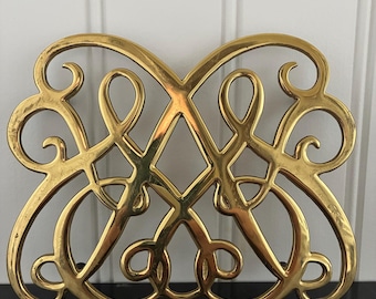 Brass Williamsburg Trivet