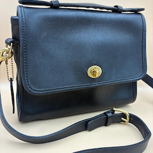 Vintage Coach Court Bag 9870 - Etsy