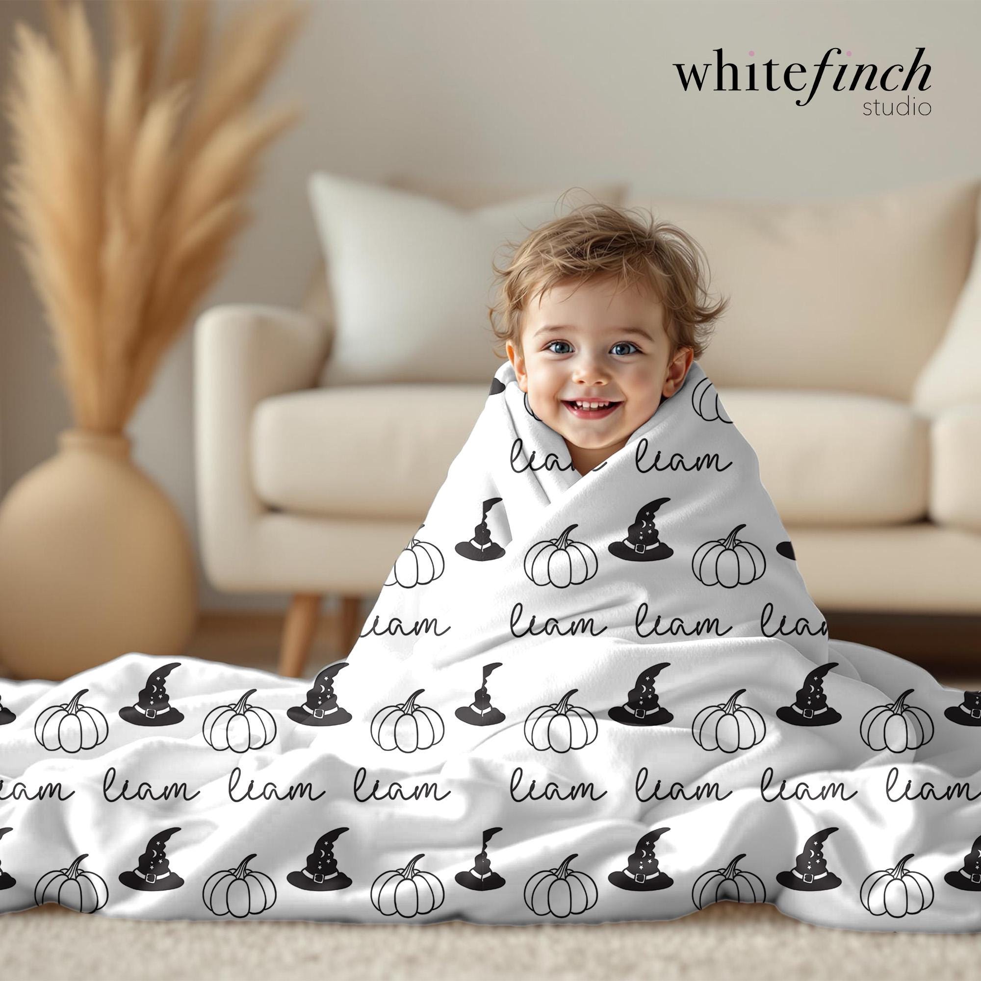 Personalized Baby Blanket With Name - Custom Soft Blanket For Newborns, Kids, Adults, Gift For Baby Shower