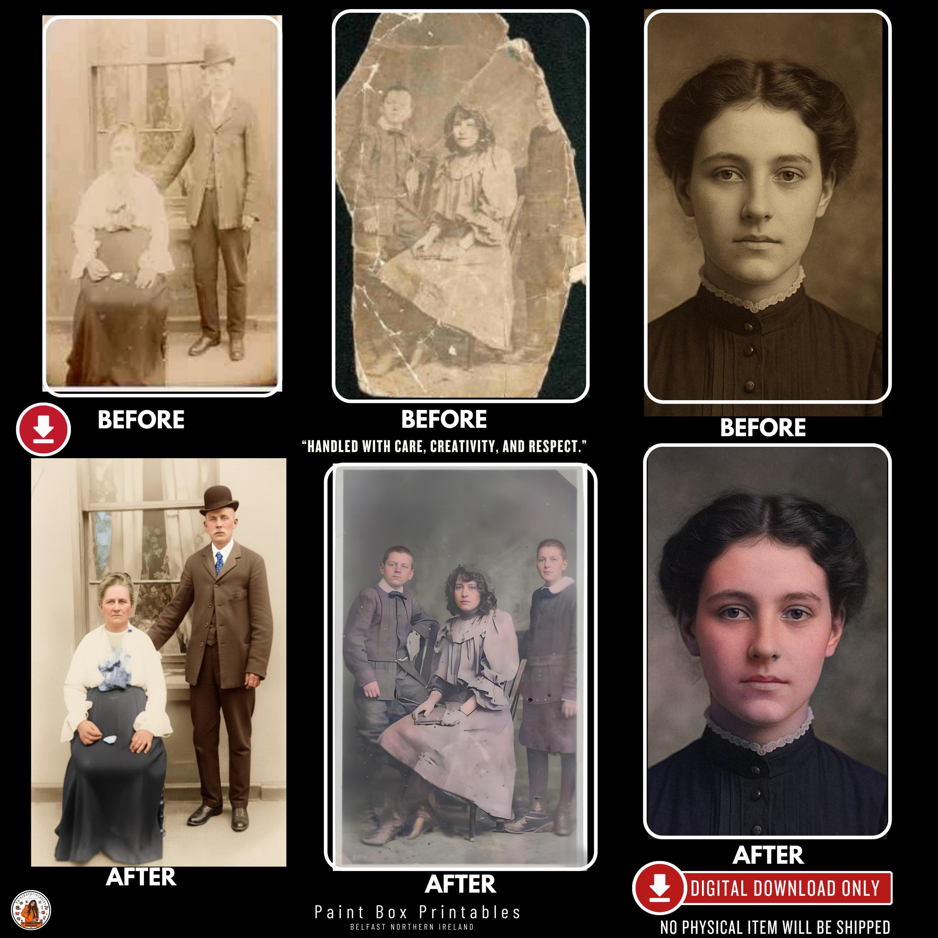 Colourise and Restore Your Old Photographs - Digital Download Only ...