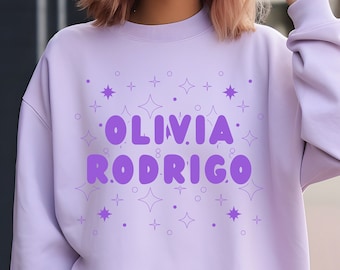 Olivia Rodrigo Guts Tour Comfort Colors Rundringad Tröja