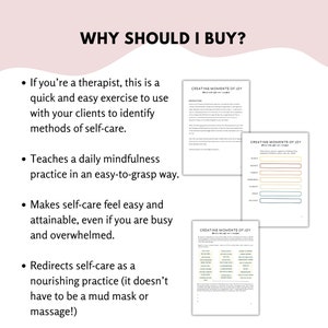 Self-Care Worksheet Self Help Exercise Therapy Exercise Counseling Worksheet Mindfulness Journal Personal Growth Print Acceptance Therapy