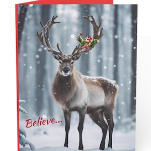 Reindeer Christmas Cards