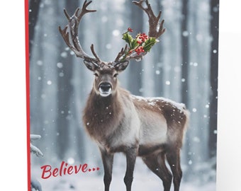 Rentier-Weihnachtskarten