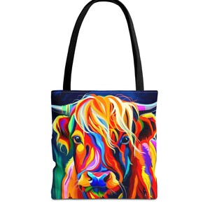 Highland Cow Tote Bag image 1