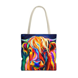 Highland Cow Tote Bag image 6