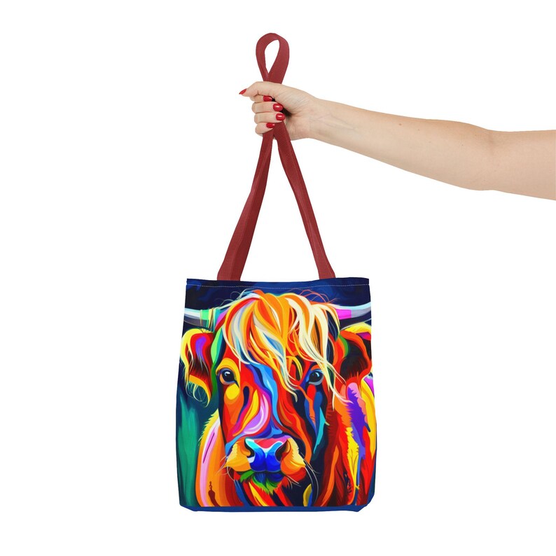 Highland Cow Tote Bag image 7