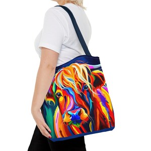 Highland Cow Tote Bag image 4