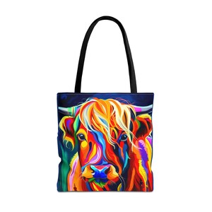Highland Cow Tote Bag image 8