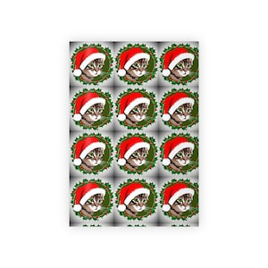 Christmas Cat Gift Wrap