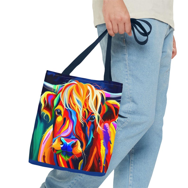 Highland Cow Tote Bag image 2