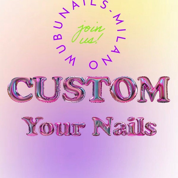 Press On Nails personalizados: Unhas postiças feitas à mão