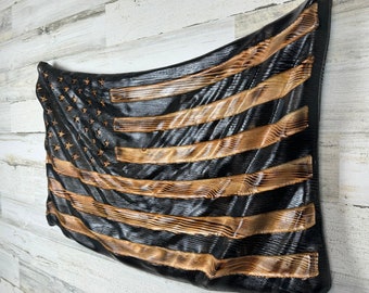 Wood American Flag – Patriotic Wall Decor