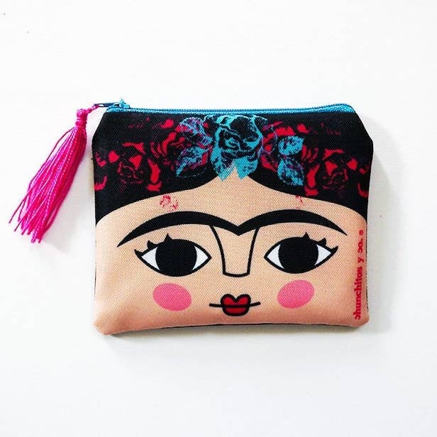 Monederos Tejidos De Frida Kahlo Monedero Frida España