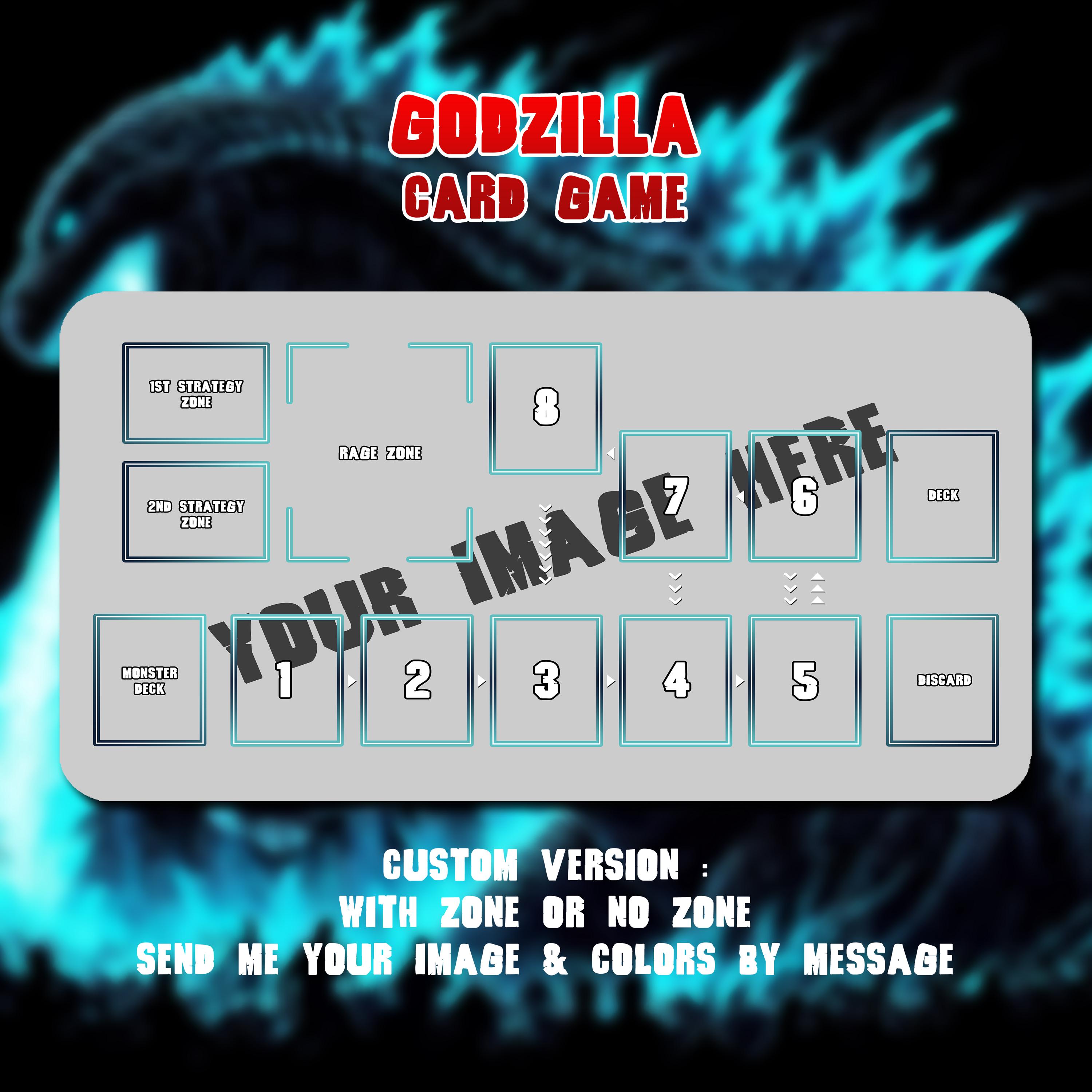 Godzilla Tcg Mat - Etsy