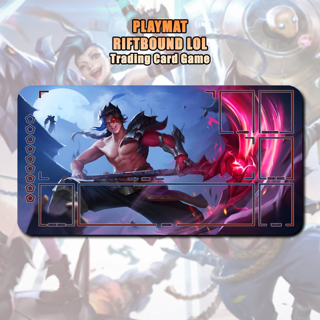 Kayn - Riftbound LOL TCG Playmat / 24
