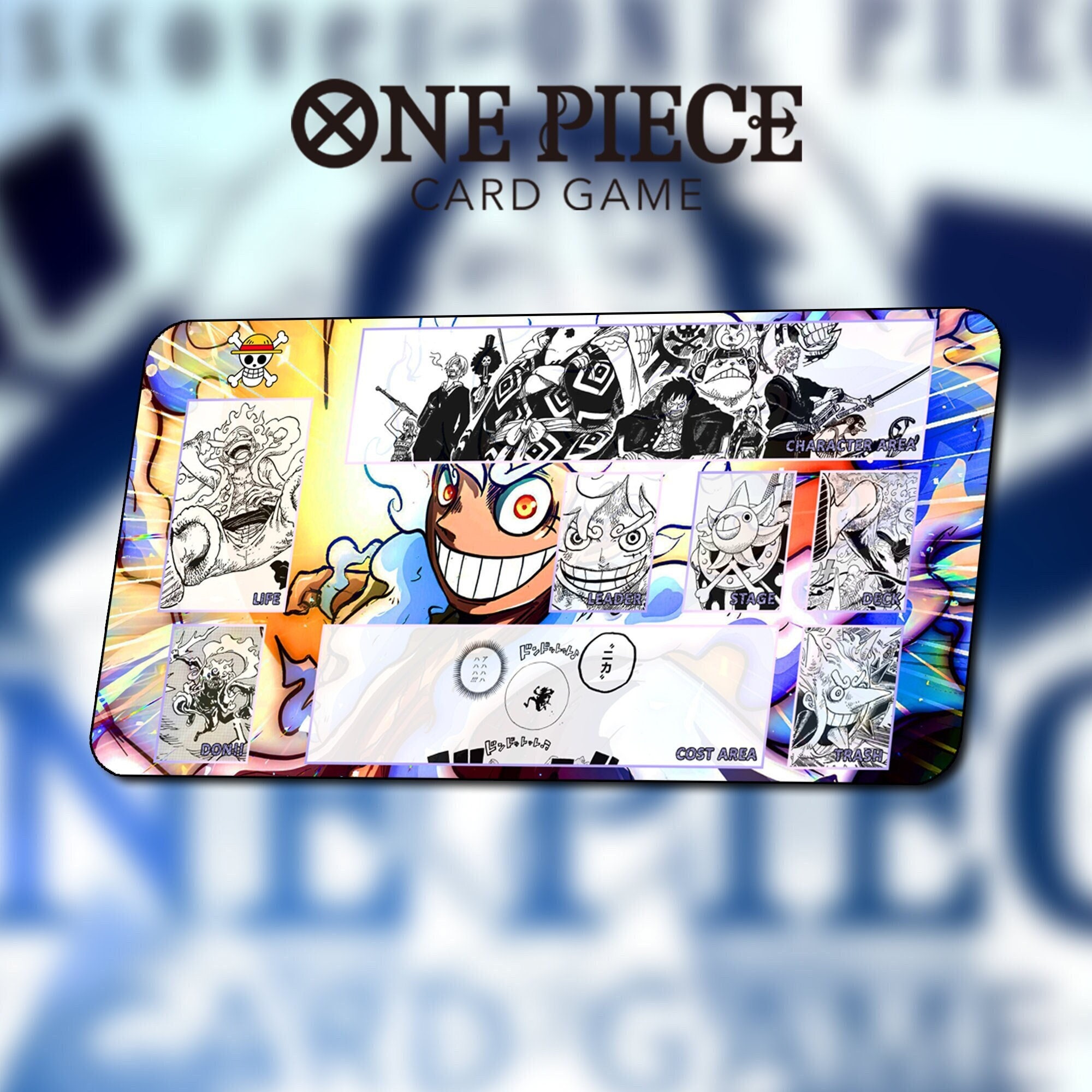 Anime one piece hd monkey d Playmat Gaming Mat