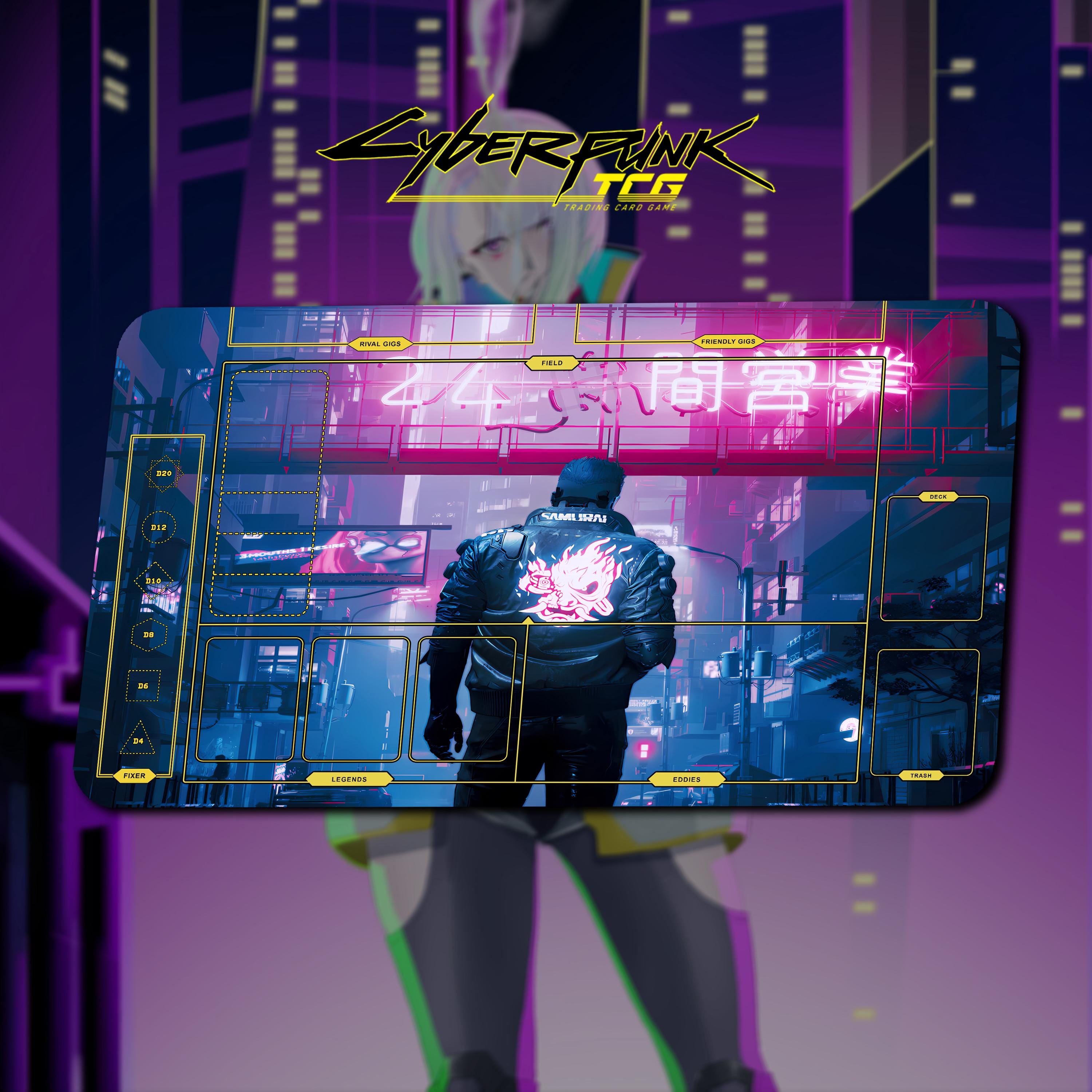 Lucy Cyberpunk Playmat - Etsy