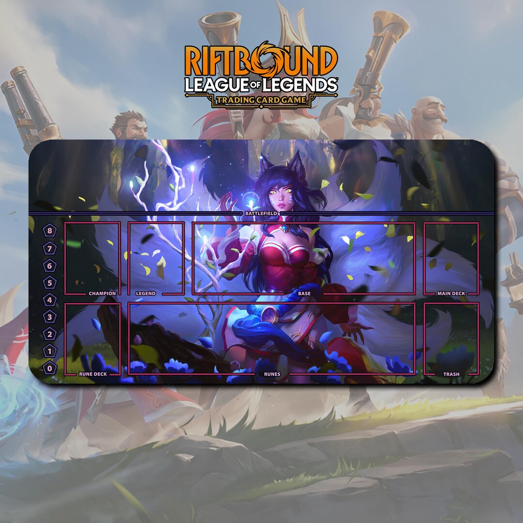 Ahri - Riftbound LOL TCG Playmat V3 / 24