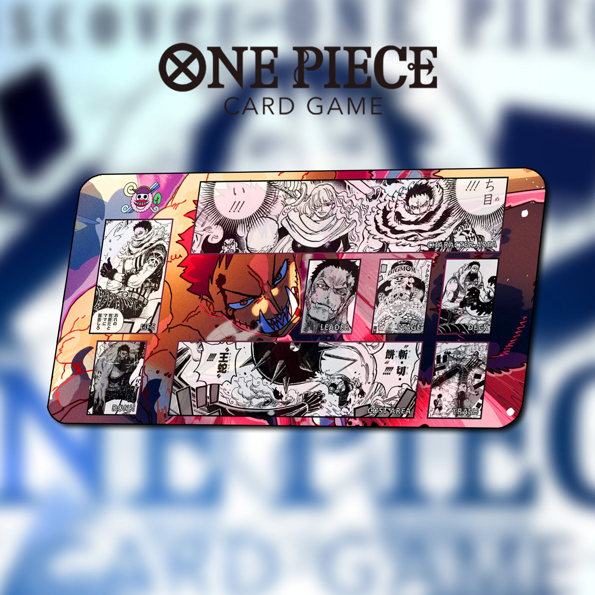 One Piece Card Game - Official Card Sleeve 3 Charlotte Katakuri