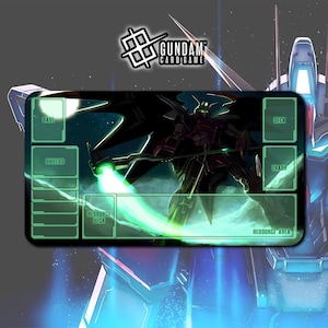 DeathScythe Gundam Card Game / Playmat 24"x14" inches (600x350x2mm)
