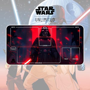 プレイマット ダース・ベイダー TCG スター・ウォーズ: アンリミテッド / 24"x14" インチ (600x350x2mm)