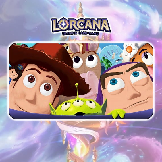 トイ・ストーリーTCG用プレイマット ロルカナ / 24インチ×14インチ