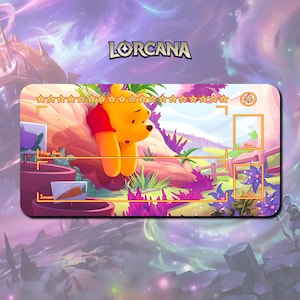 Playmat Winnie The Pooh TCG Lorcana v2 / 24"x14" inches (600x350x2mm)