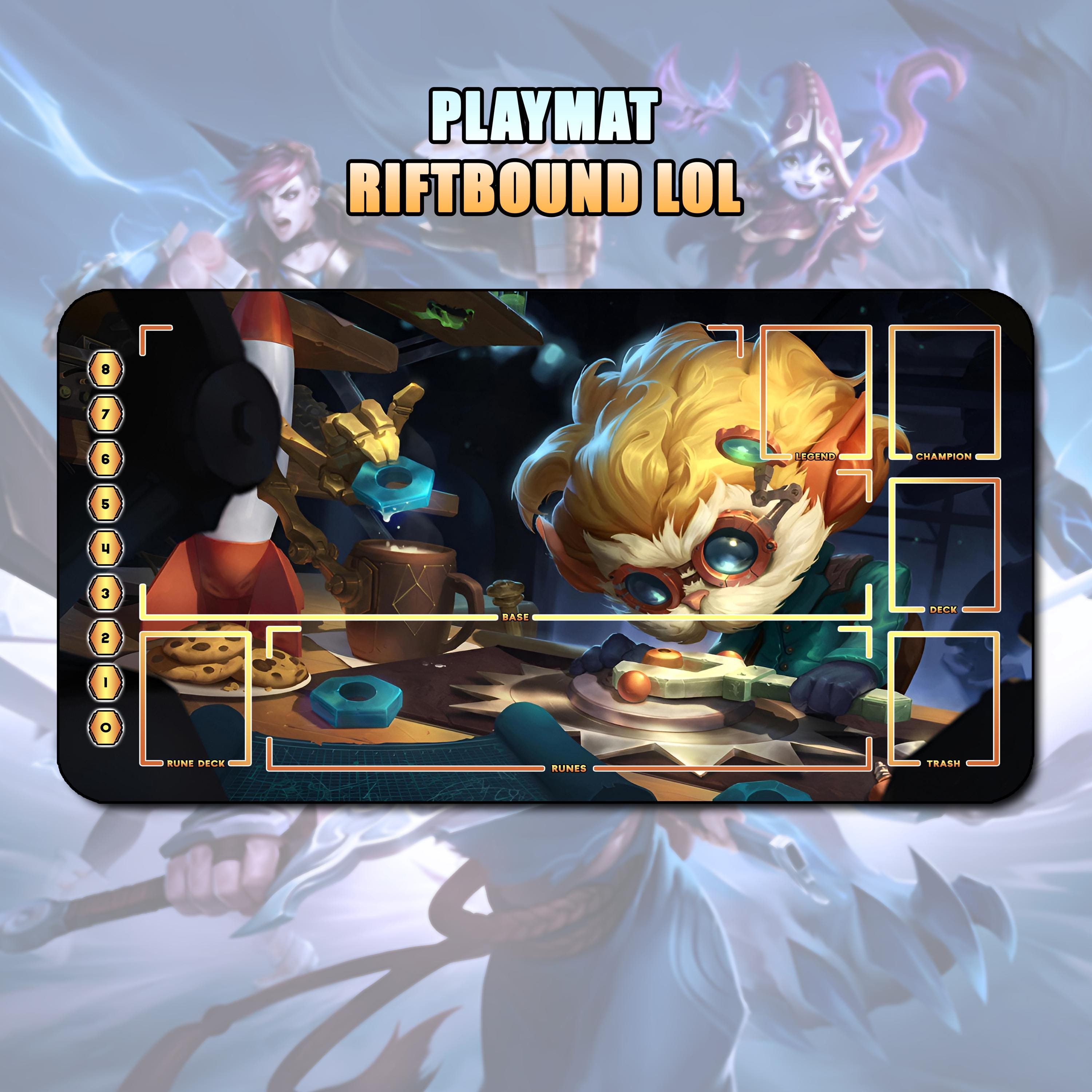 Heimerdinger V2 - Riftbound LOL TCG Playmat / 24