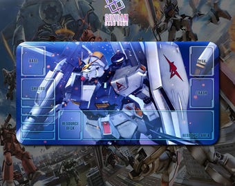 RX-93 V Gundam - Gioco di carte Gundam / Tappetino da gioco 24"x14" pollici (600x350x2mm)