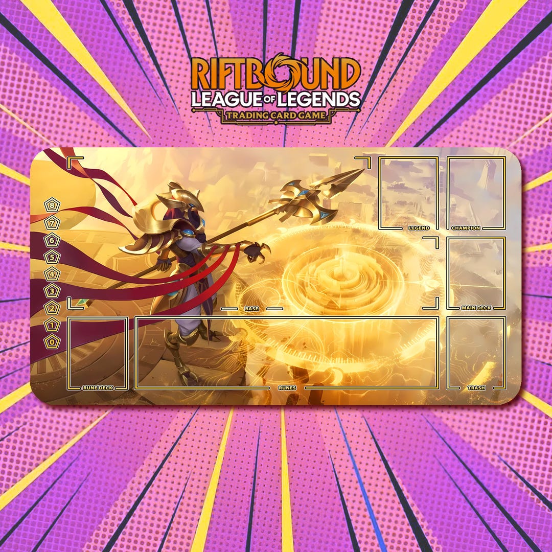 Azir - Riftbound LOL TCG Playmat V4 / 24