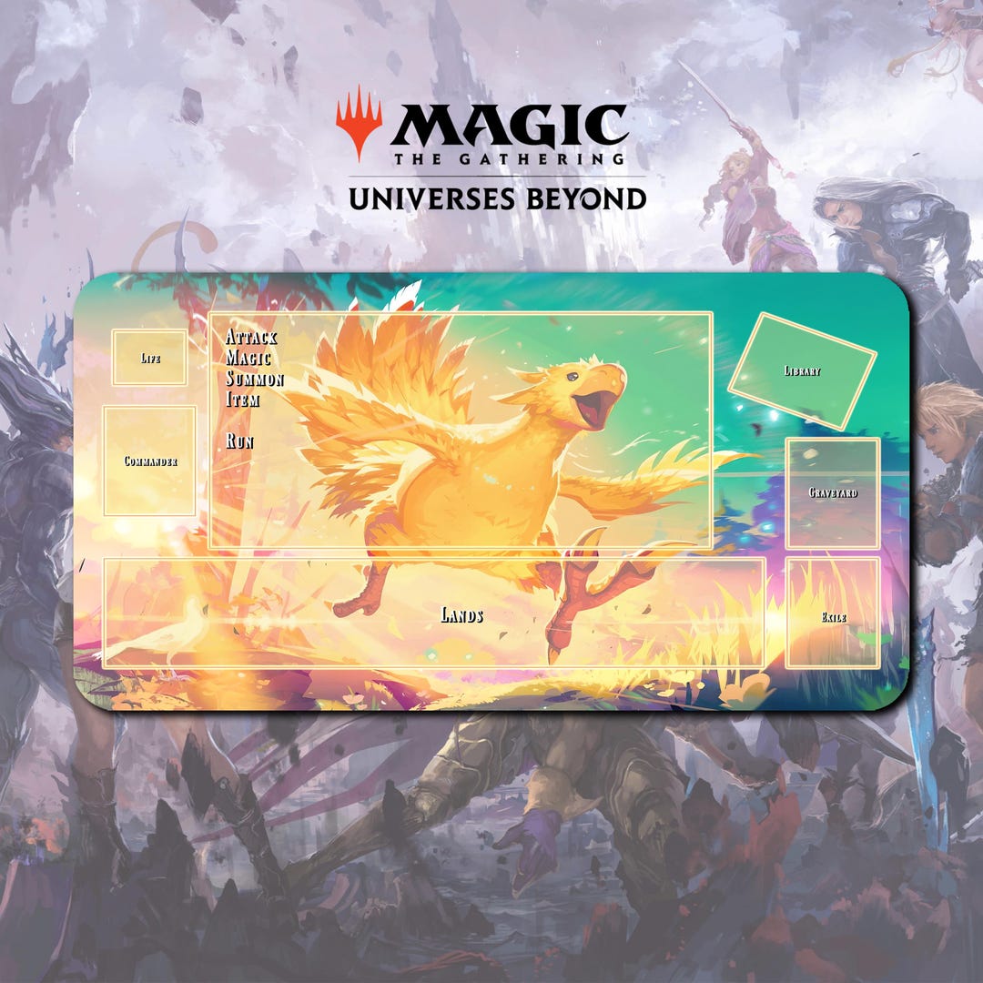 Playmat Chocobo - MTG X FF TCG / 24