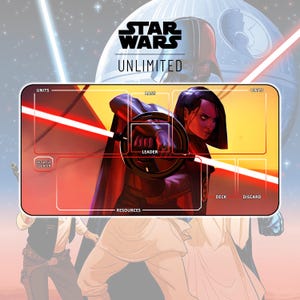 Playmat Trilla Suduri Segunda Irmã TCG Star Wars: Ilimitado / 24"x14" polegadas (600x350x2mm)