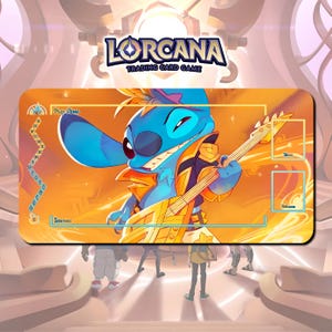 Lorcana Rockstar Stitch Playmat - Etsy