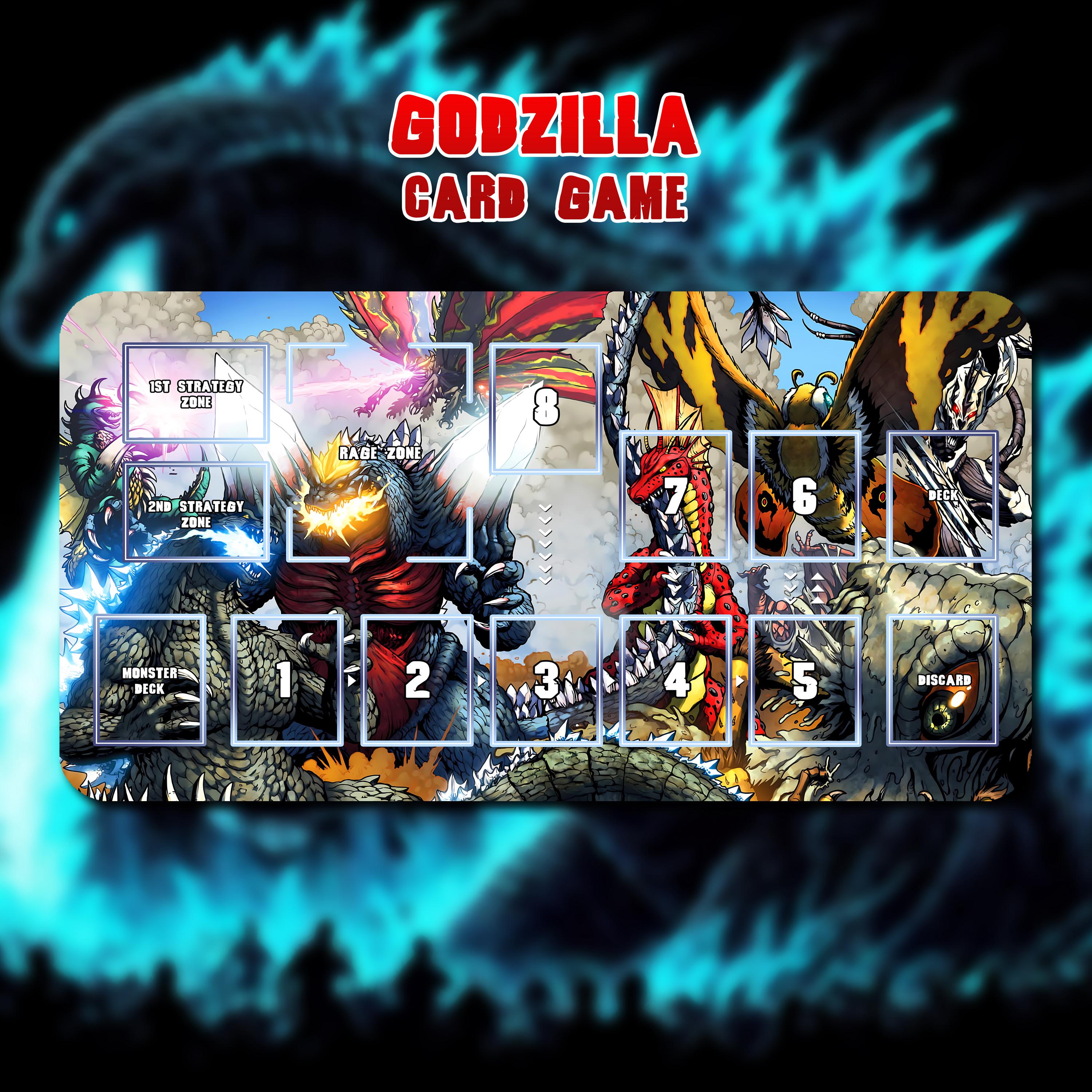 Godzilla Playmat - Etsy