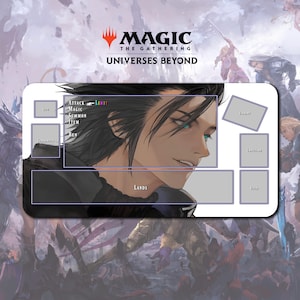 Tapete de juego Zack - MTG x FF TCG / 600 x 350 x 2 mm