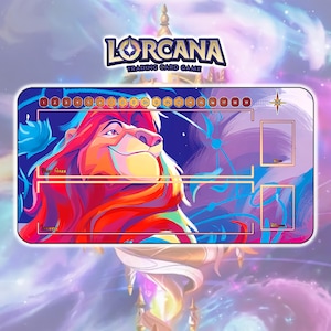 Speelmat De Leeuwenkoning Mufasa - TCG Lorcana / 600x350x2mm