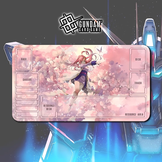 Lacus Clyne Overflowing Affection Gundam Card Game / Playmat 24